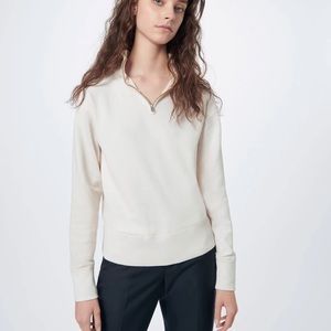 NWT re/done quarter zip sweatshirt